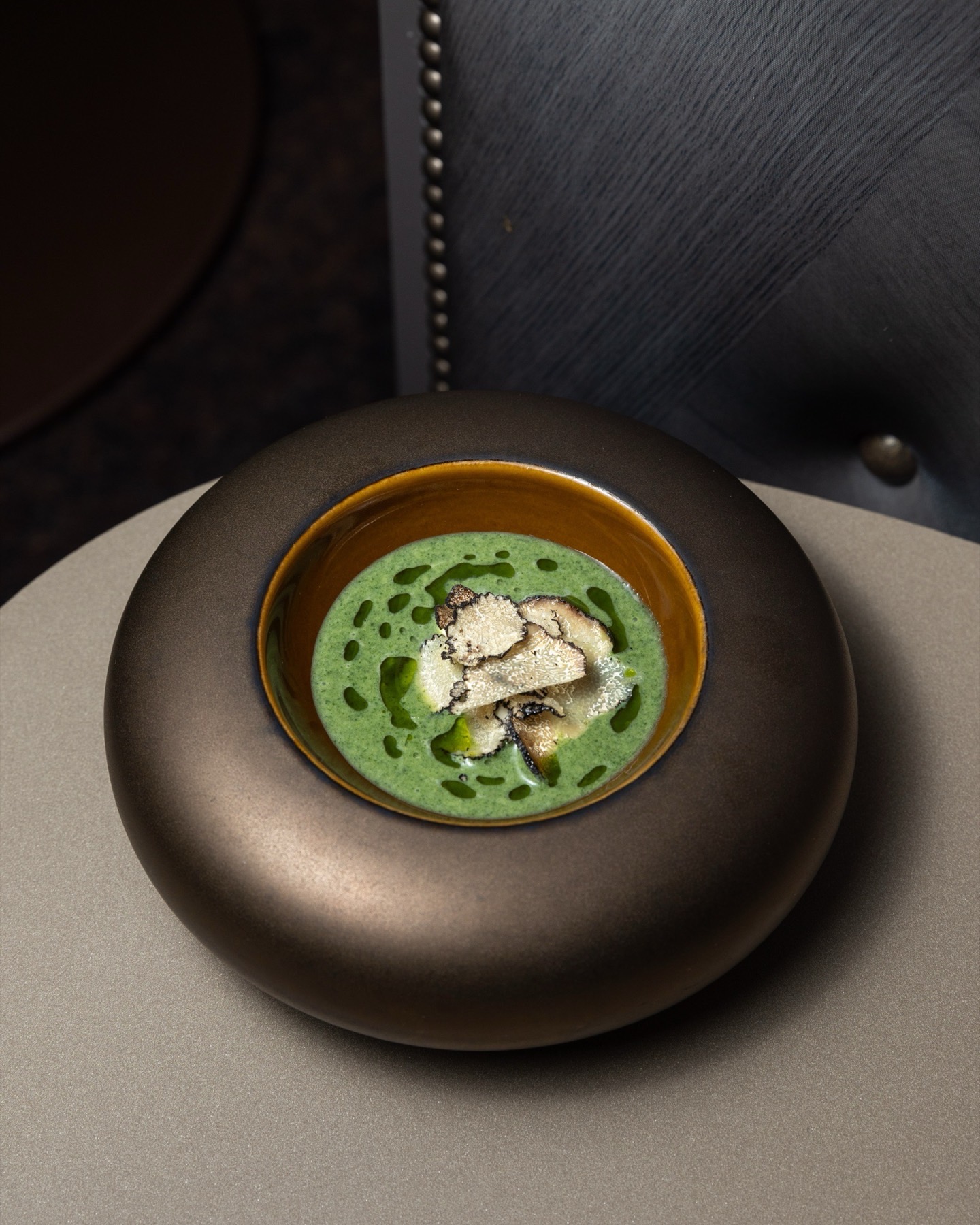 Soupe fraîche d'orties